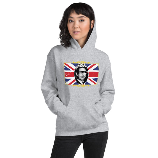 God Save the King Print Hoodie